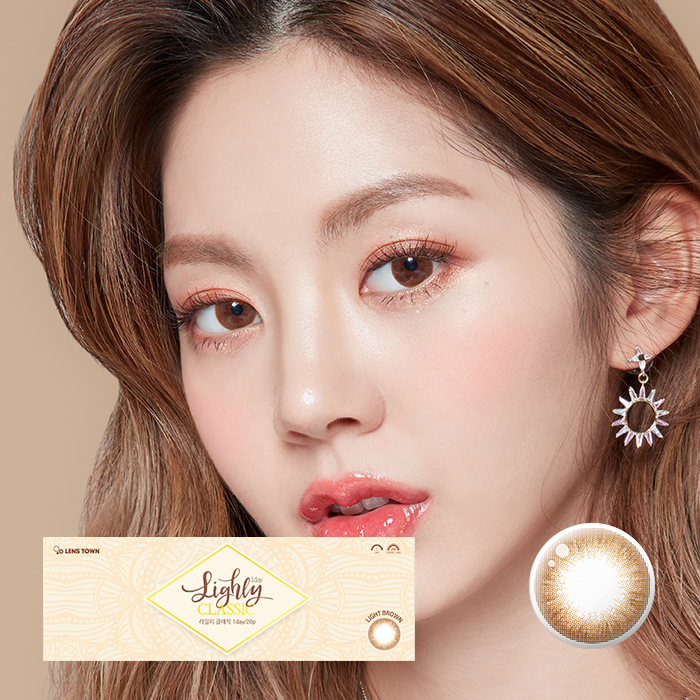 LensTown Lighly Classic 1 day(Light Brown) 20片