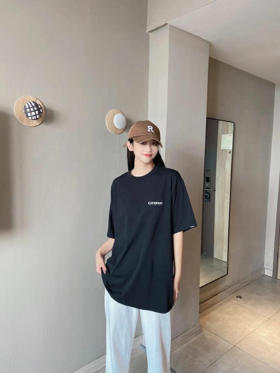 韓国ファッション[COVERNAT] AUTHENTIC OVER DYEING T-SHIRT 韓国ファッション[COVERNAT] AUTHENTIC OVER DYEING T-SHIRT