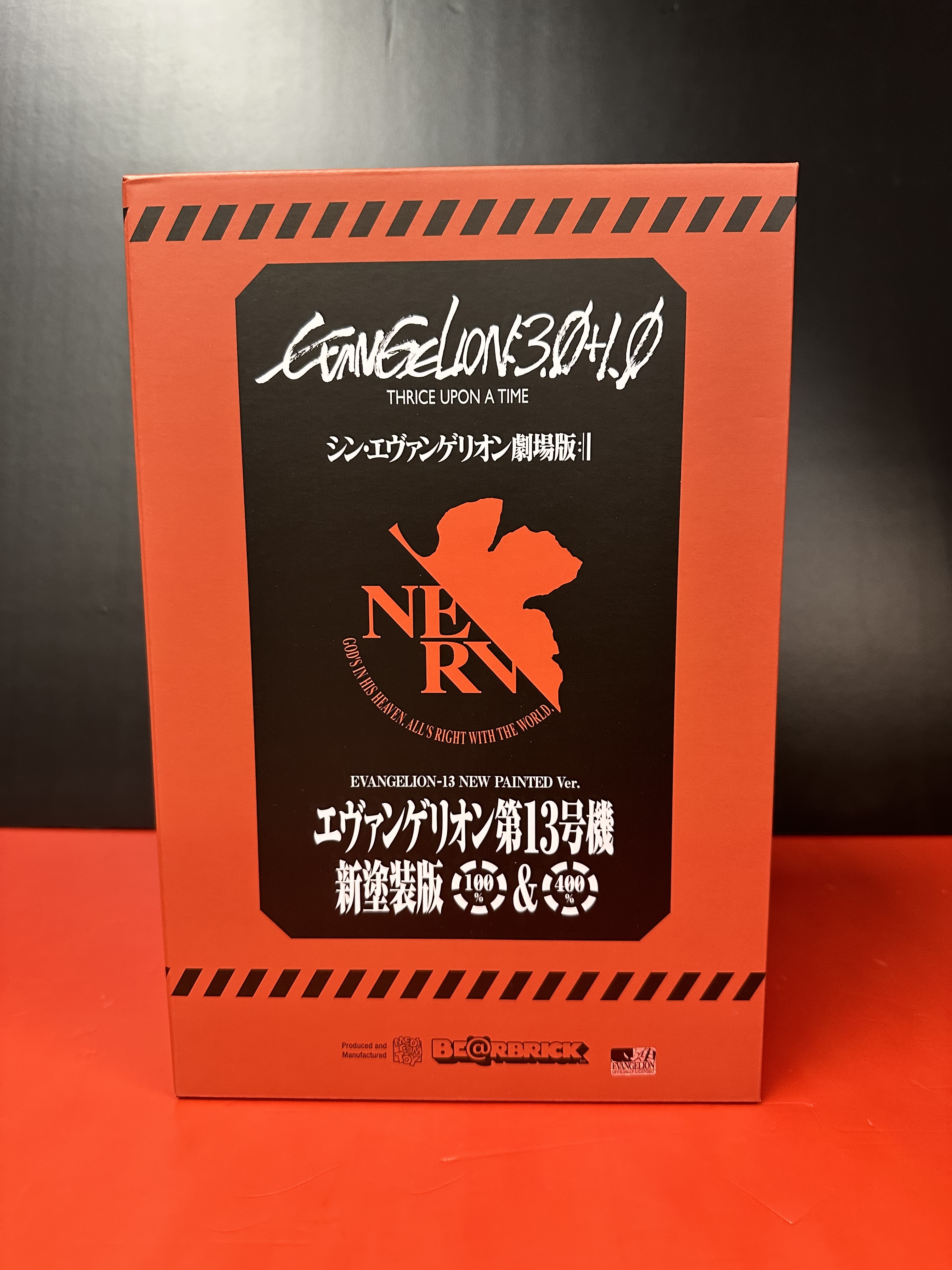 BE@RBRICK EVA-13 新塗裝版 100% & 400%
