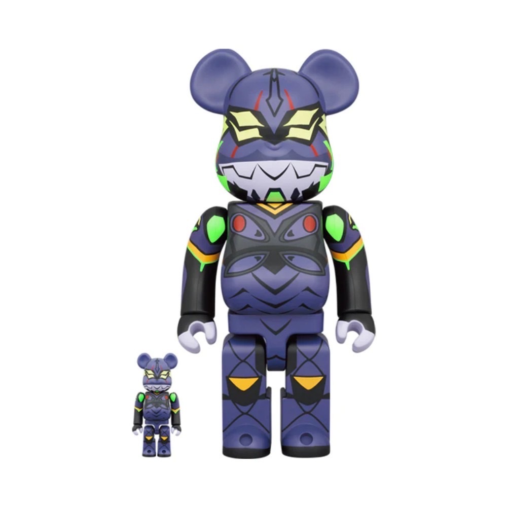 BE@RBRICK EVA-13 新塗裝版 100% & 400%