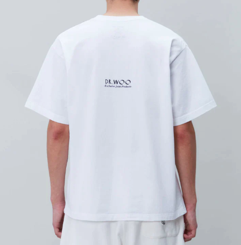 NEIGHBORHOOD x Dr.Woo DW / C-TEE . SS 短T 白色| FLOMMARKET