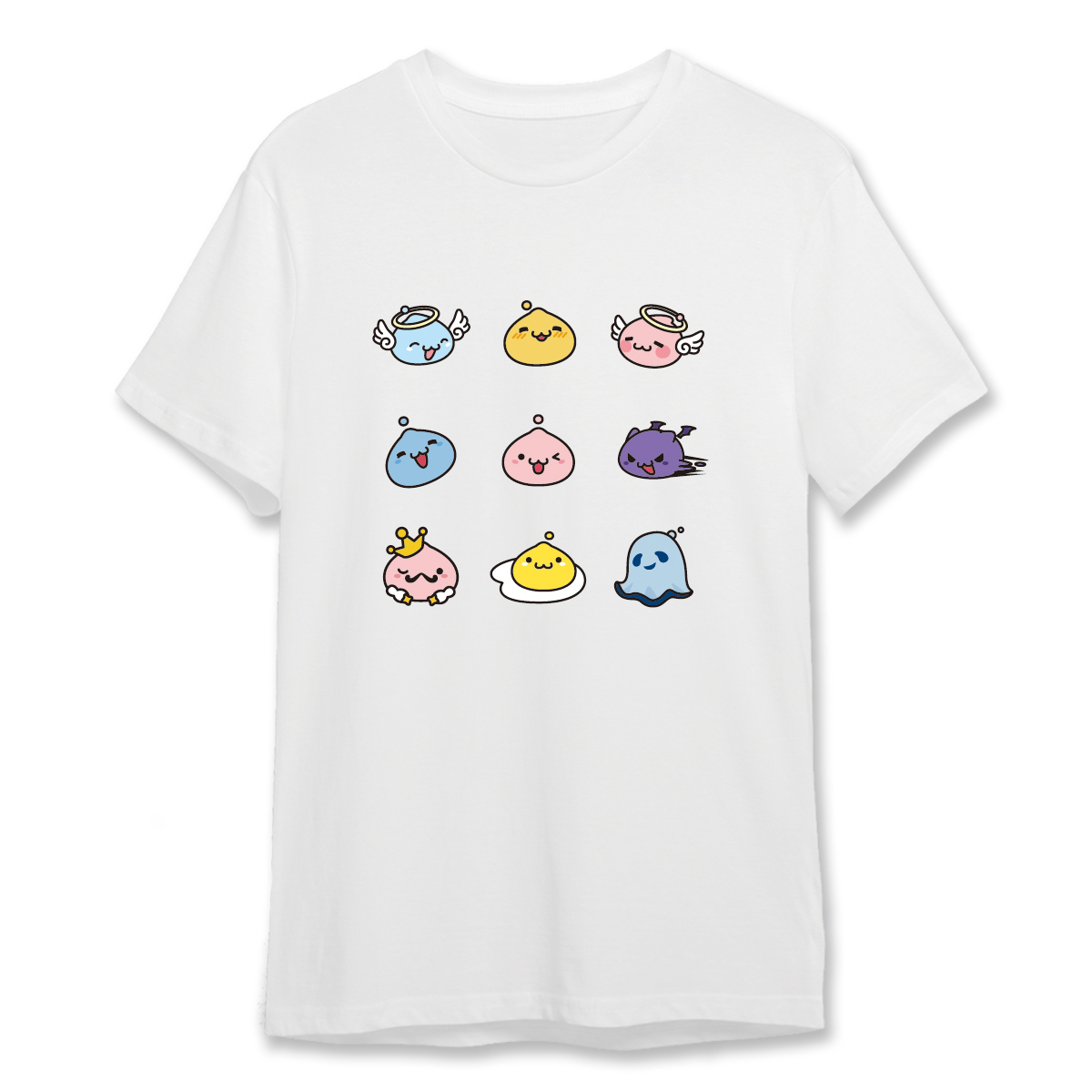 《RO仙境傳說》九格波利 T-shirt(白)