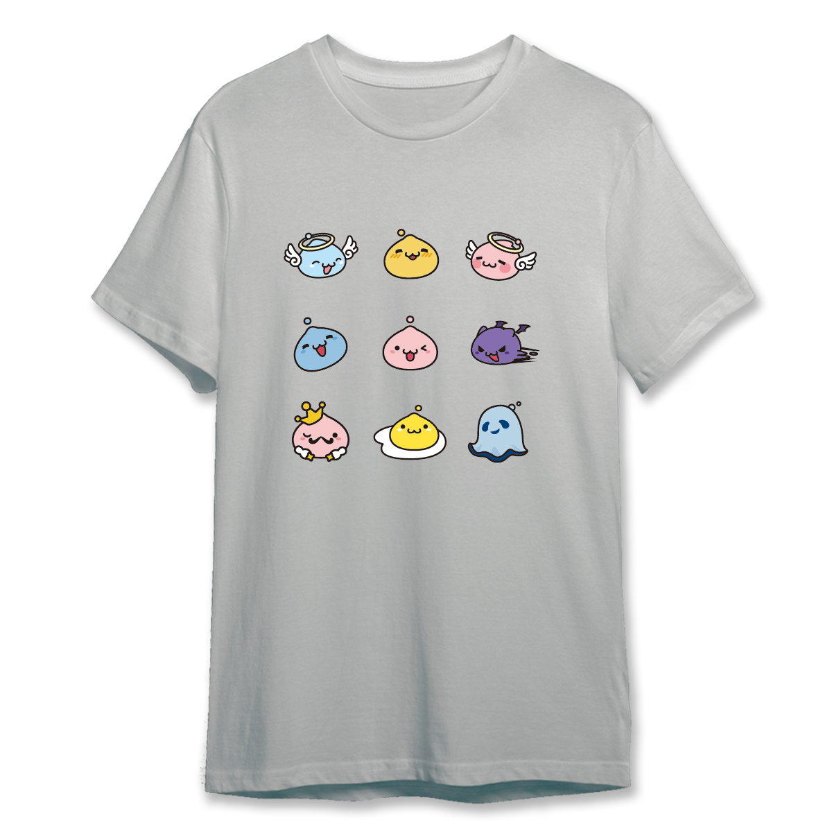 《RO仙境傳說》九格波利 T-shirt(灰)