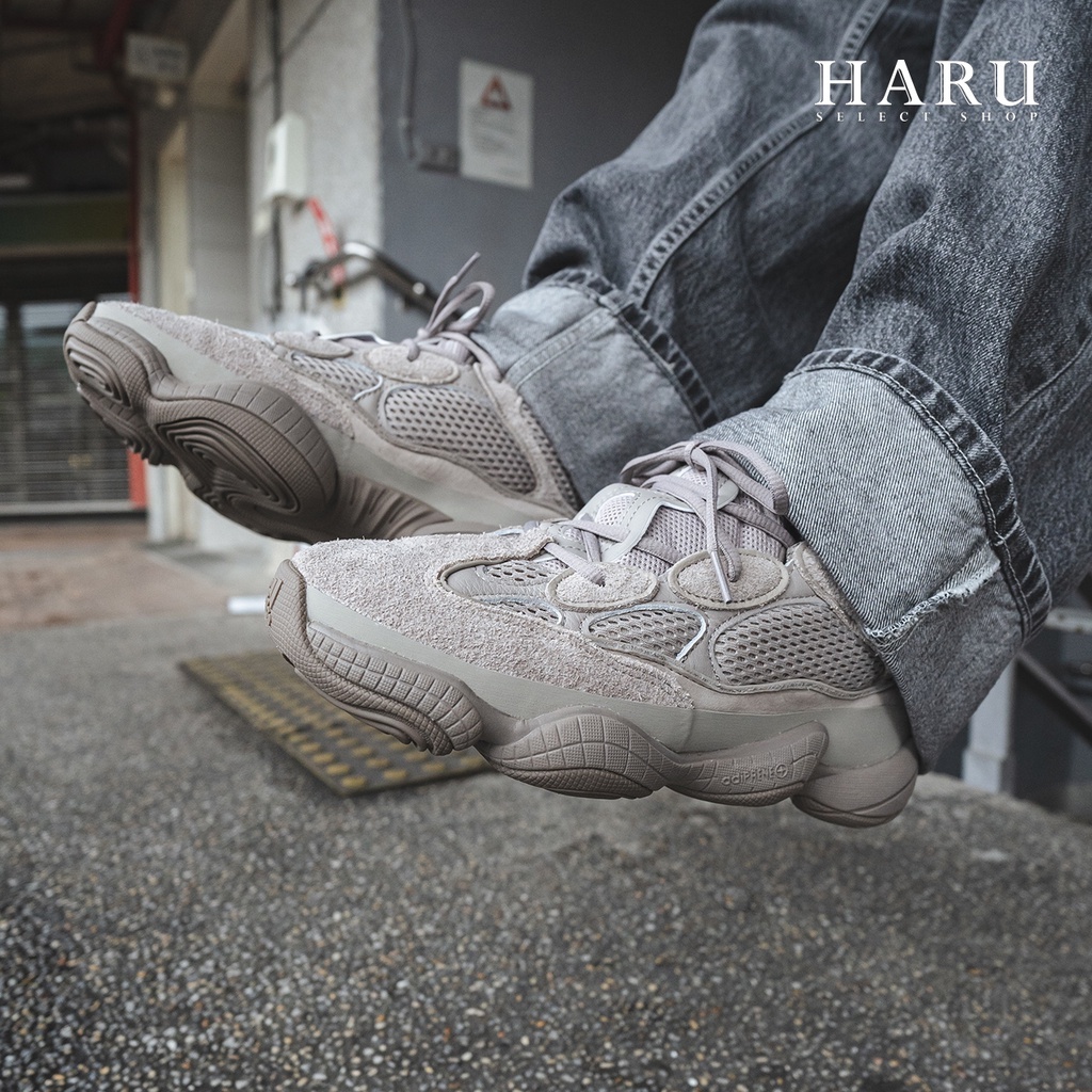 adidas Originals Yeezy 500 Ash Grey 大地灰 岩石灰 老爹鞋 男女同款 復古休閒鞋 GX3607