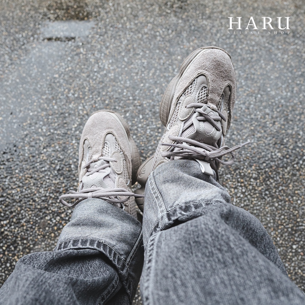 adidas Originals Yeezy 500 Ash Grey 大地灰 岩石灰 老爹鞋 男女同款 復古休閒鞋 GX3607