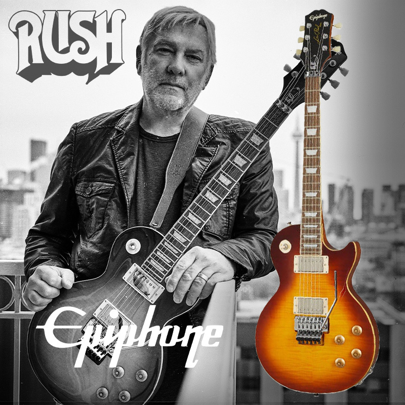 簽名款 Epiphone Alex Lifeson Les Paul Standard 電吉他 Piezo