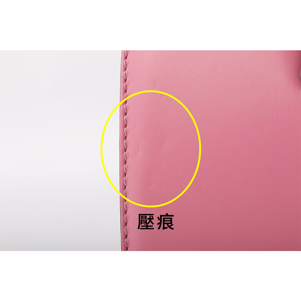 【VALENTINO】淡金釦鉚釘小牛皮翻蓋迷你鍊包(粉色)