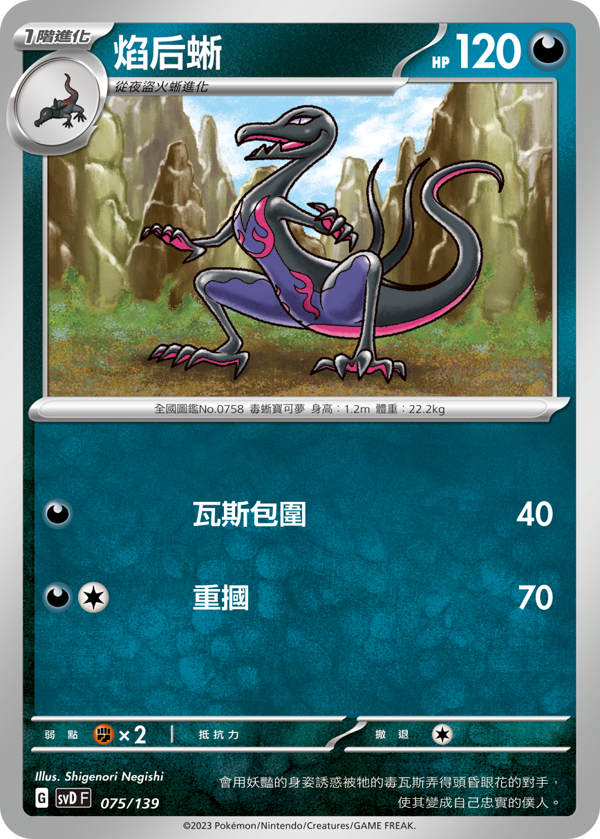 SVDF 075/139 焰后蜥