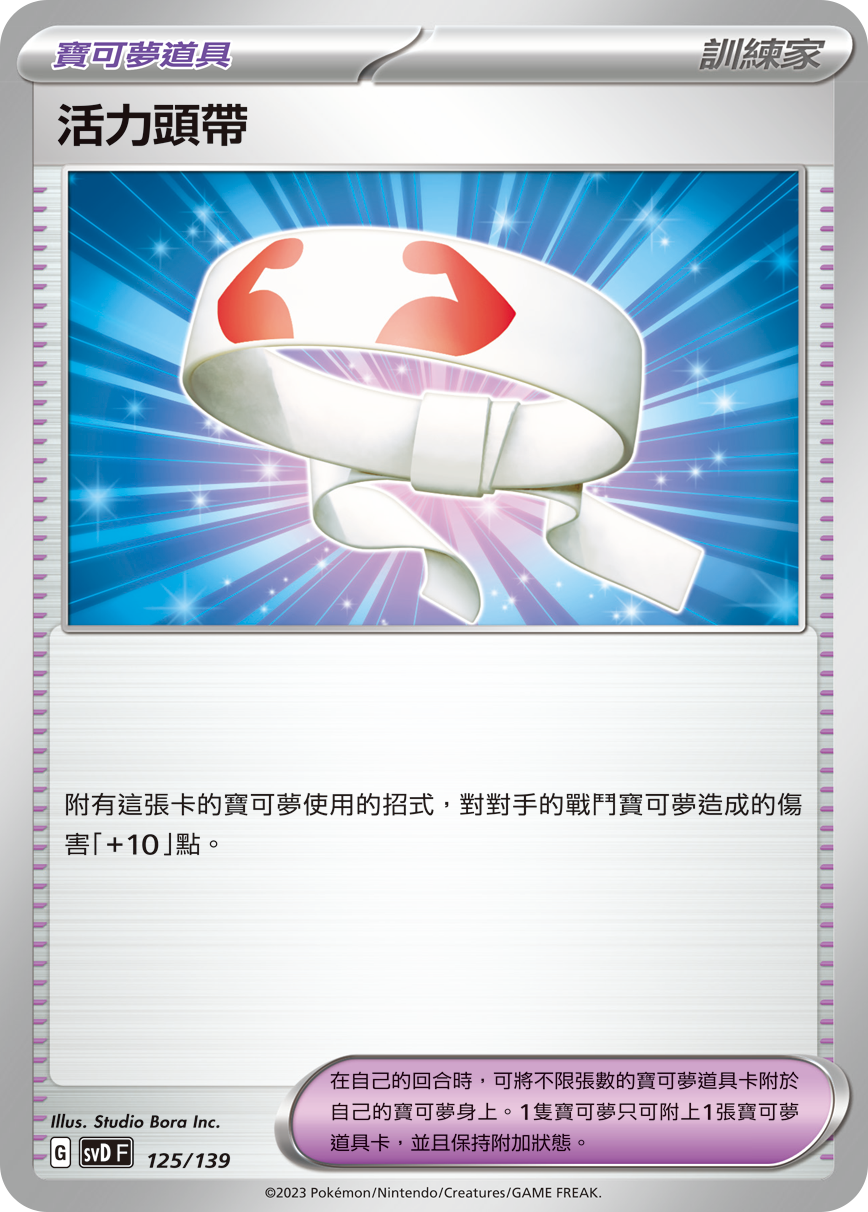 SVDF 125/139 活力頭帶