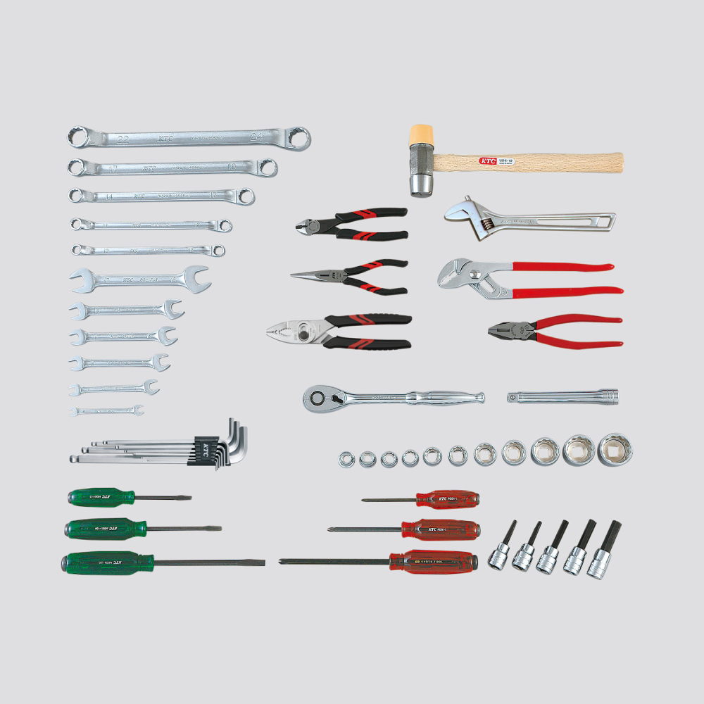 KTC 51件4分工具箱套組