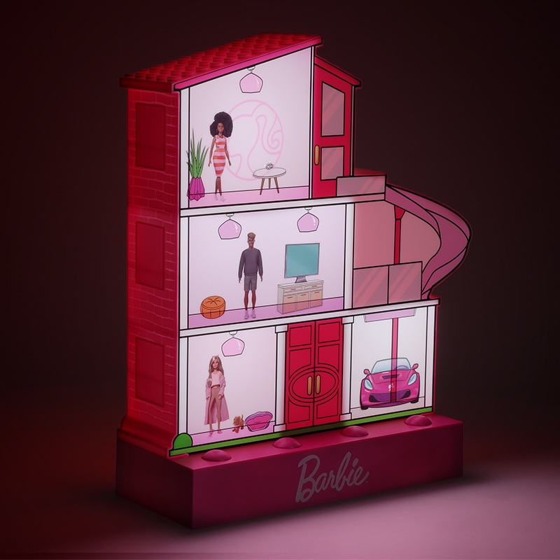 芭比夢幻屋夜燈+貼紙