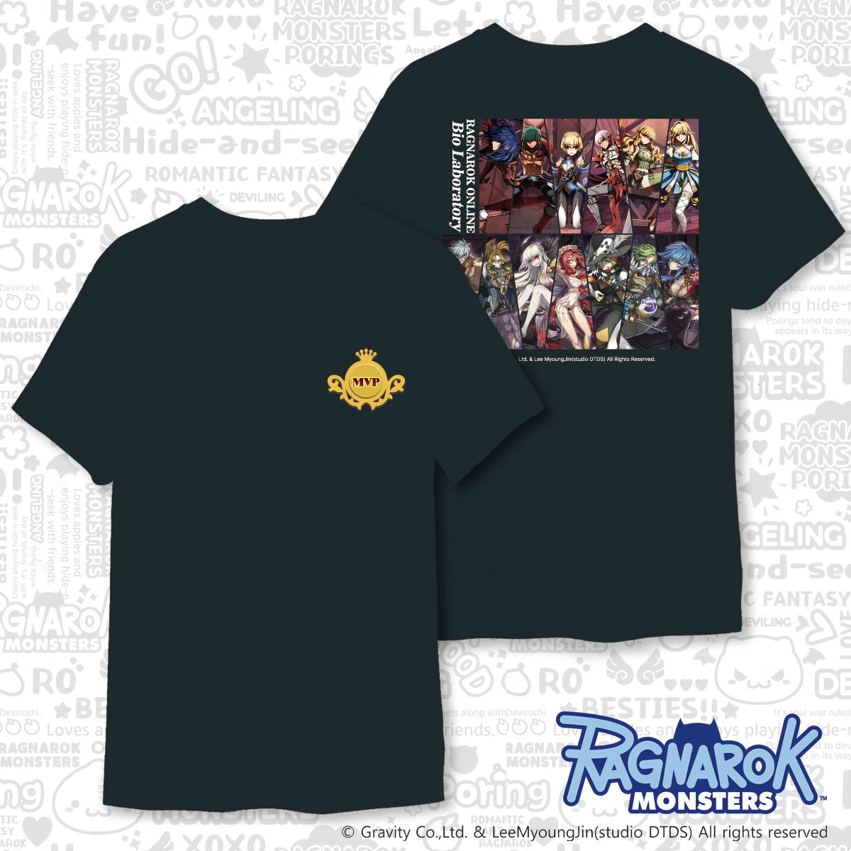 《RO仙境傳說》MVP T-shirt(黑)