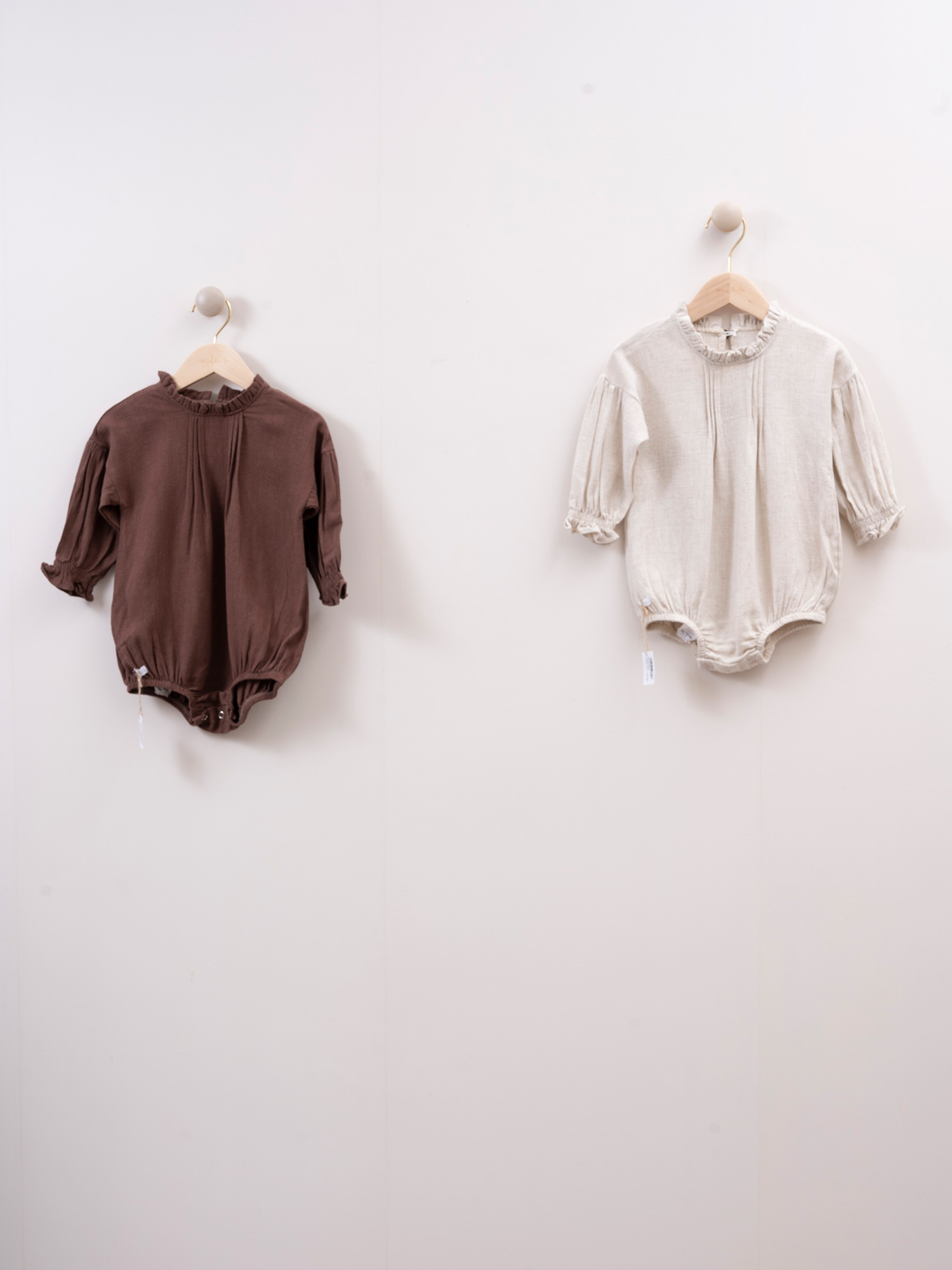 mila's 亞麻長衫連身衣