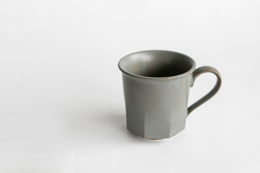 CHIPS-Octagonal 馬克杯/灰