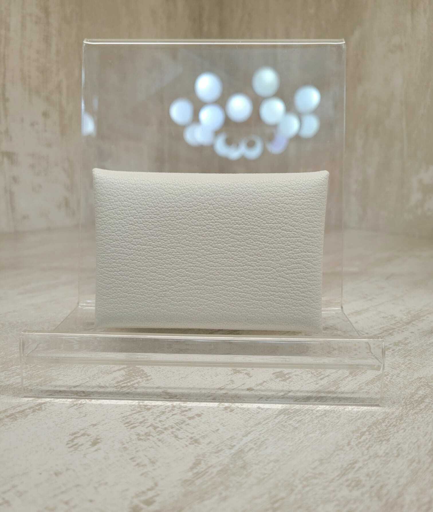 Hermes Calvi duo mushroom 磨菇白 卡包