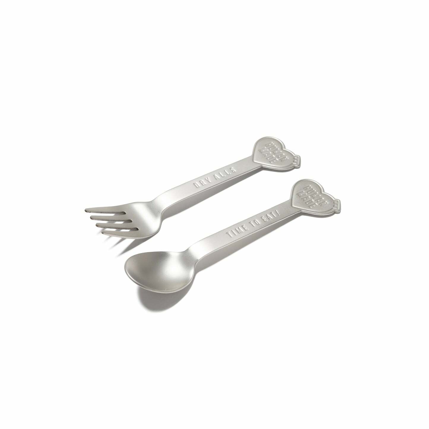 2023SS HUMAN MADE HEART SPOON FORK SET 叉子 湯匙 餐具 現貨