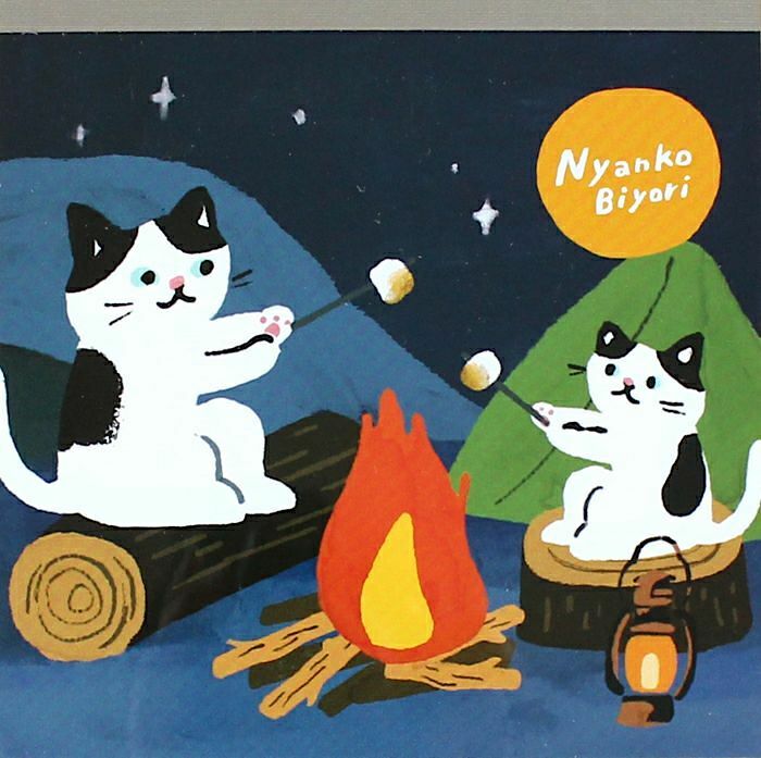 Furukawashiko Memo Pad－Nyanko Biyori Series | **4 pcs for each design, total 16 sheets**