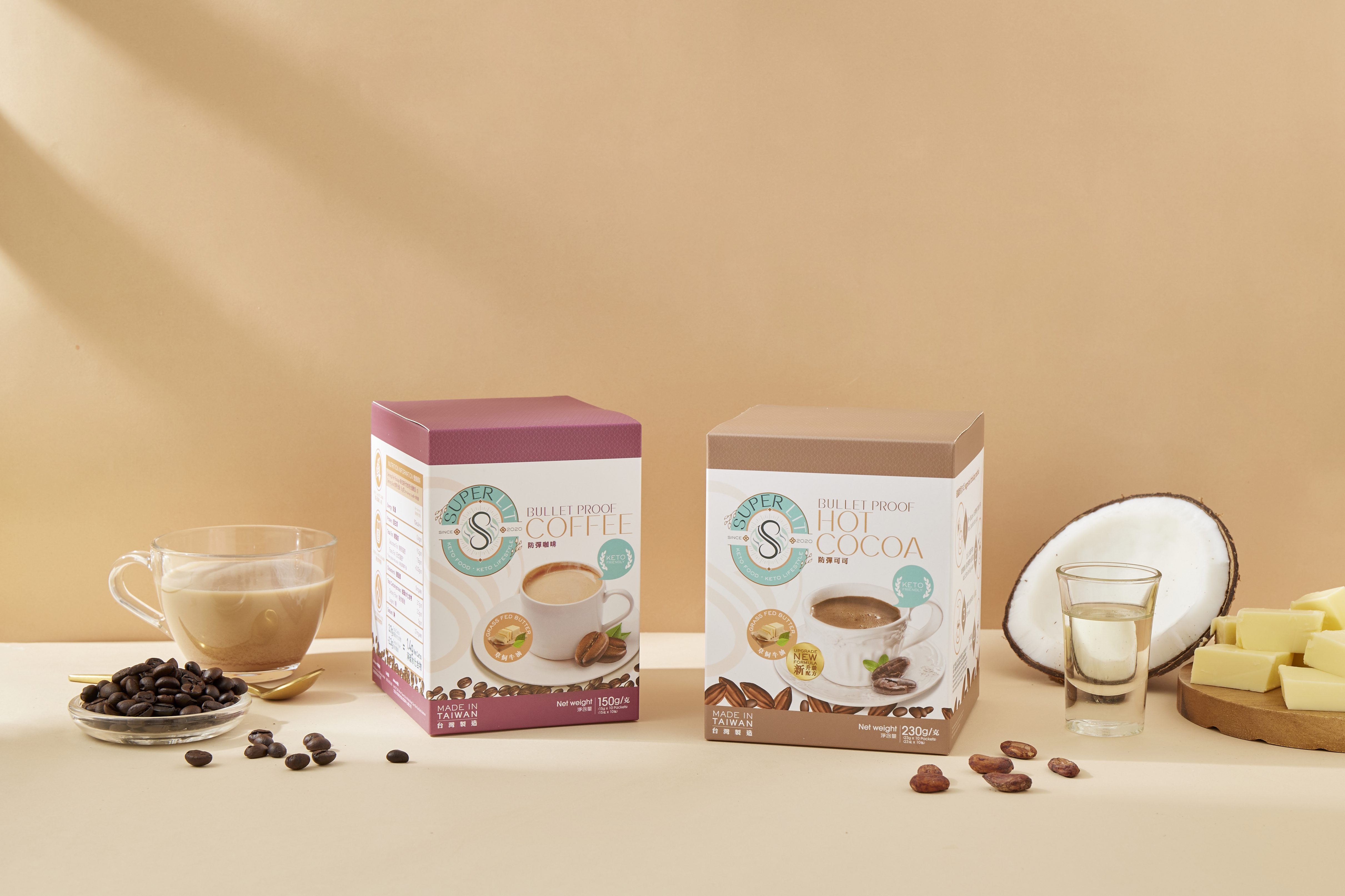 Super Lit 防彈可可+ 防彈咖啡優惠 2盒優惠