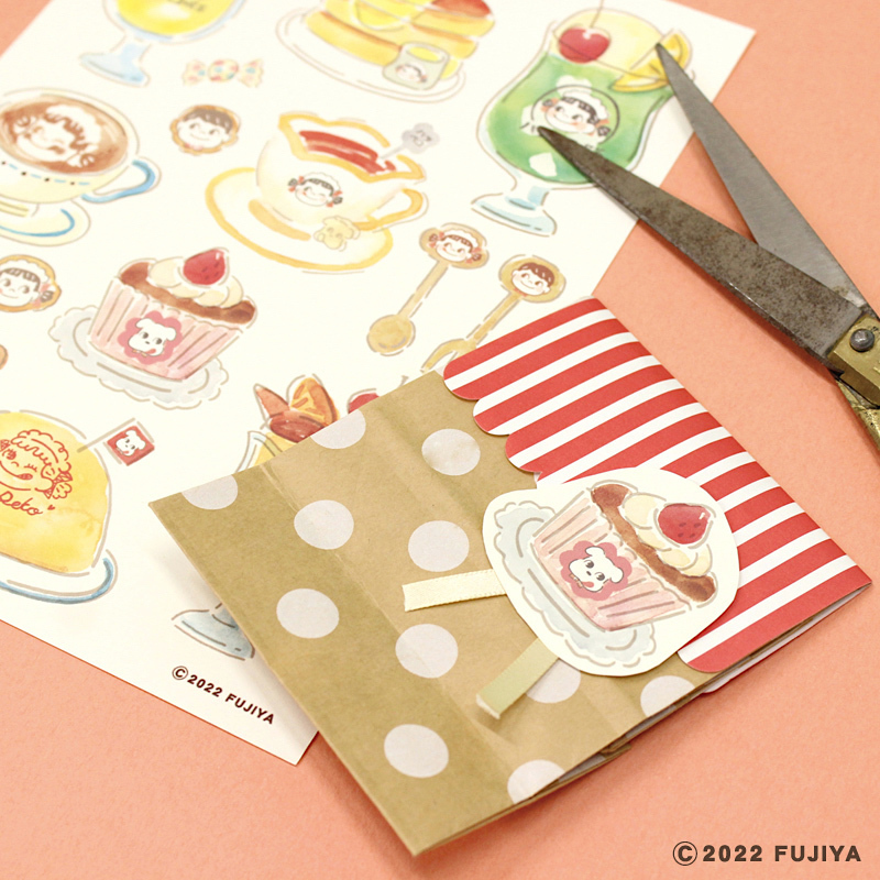 Furukawashiko Paper Set－Fujiya Cafe | **1 pcs for each design, total 9 sheets**