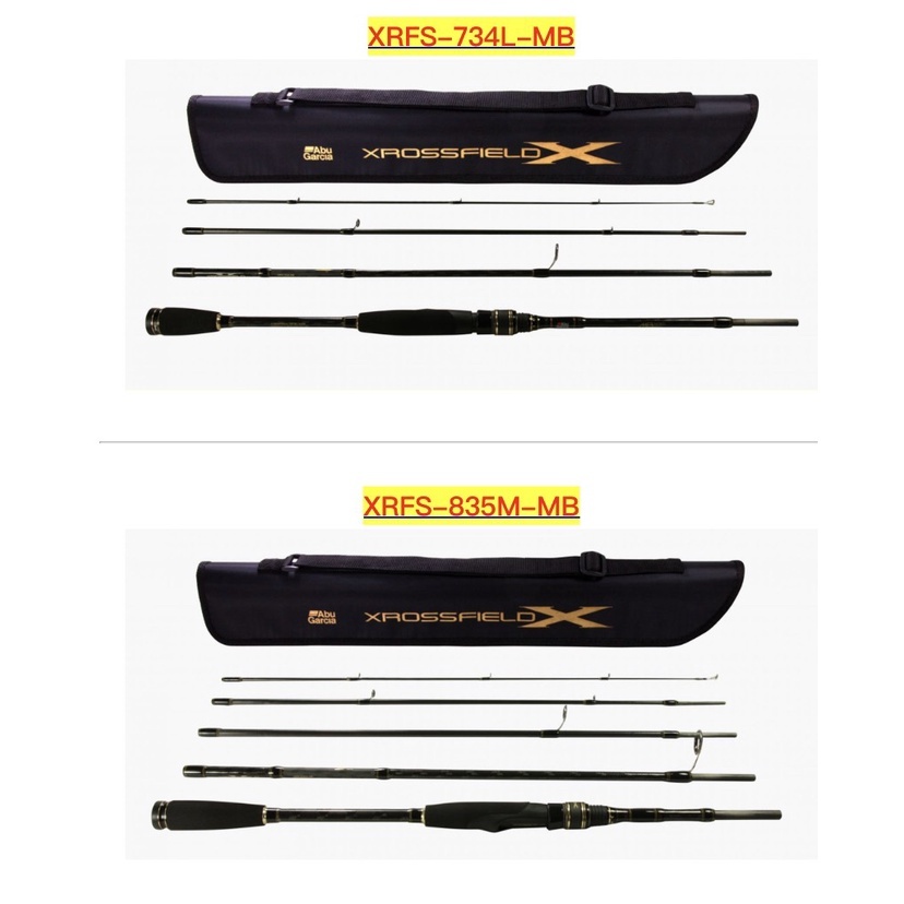Abu Garcia XROSSFIELD XRFS-734L-MB 保証書付き Abu Garcia XROSSFIELD XRFS-734L-MB 保証書付き