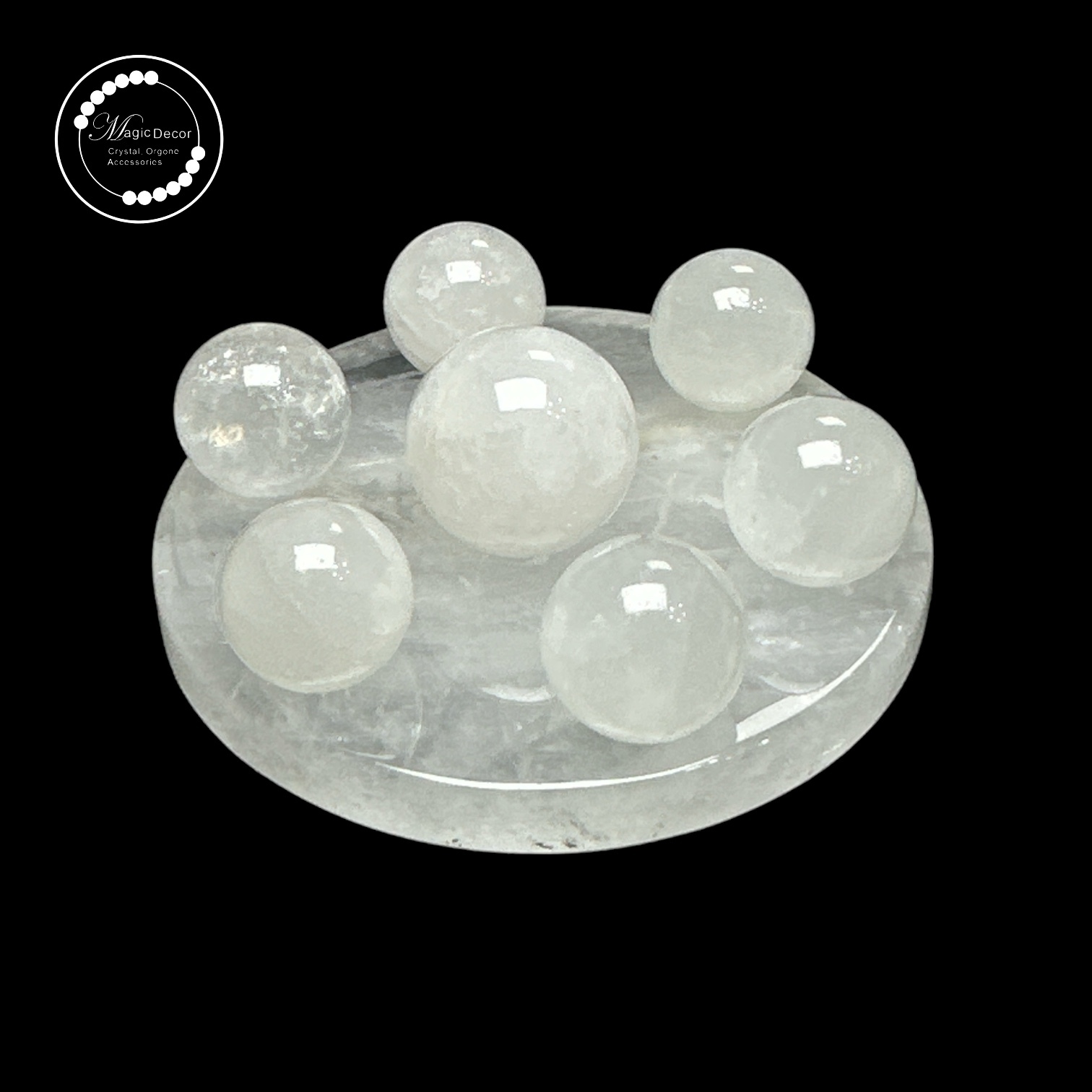 260124 - C69 (三碧)白幽靈七星陣(7粒珠+底座)