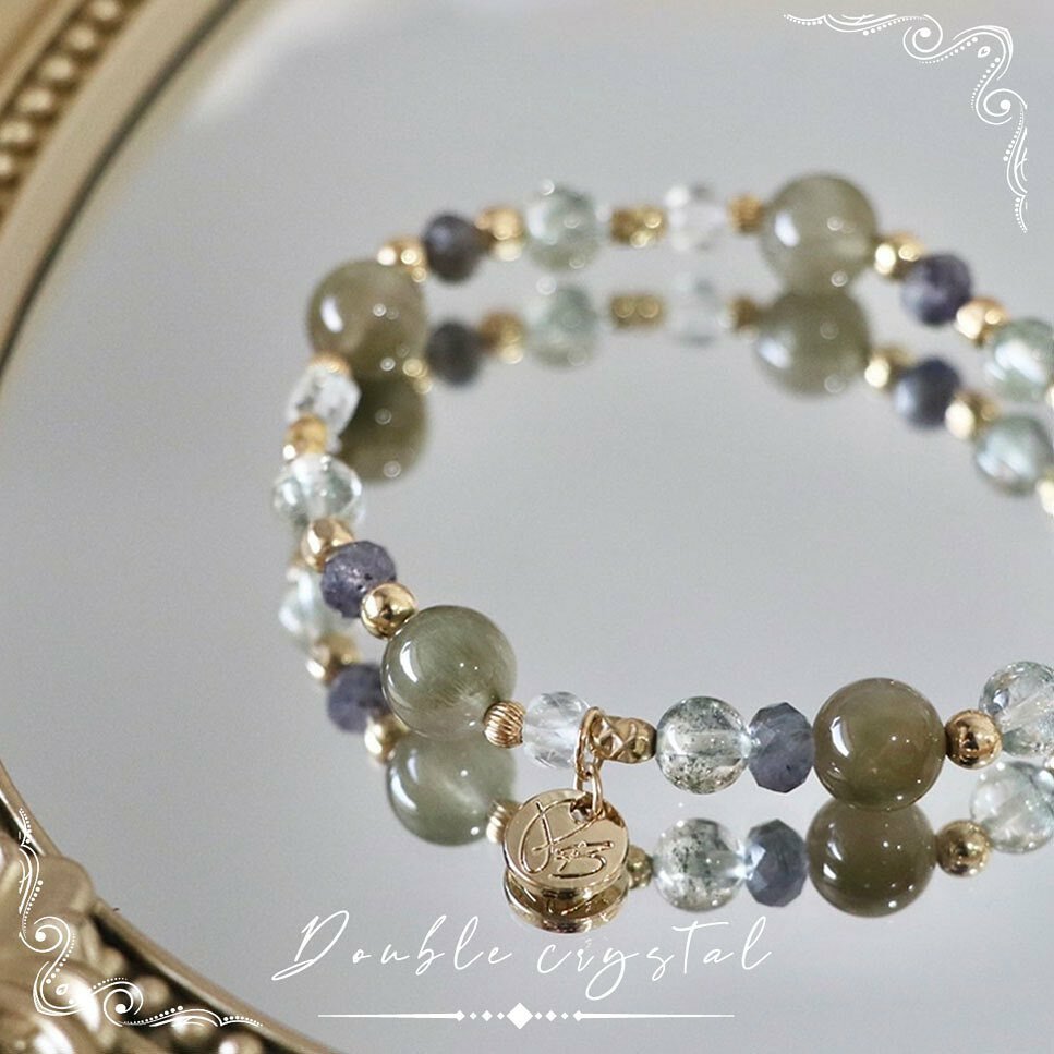 ☽◌*綠野仙蹤／綠髮晶．堇青石．綠幽靈