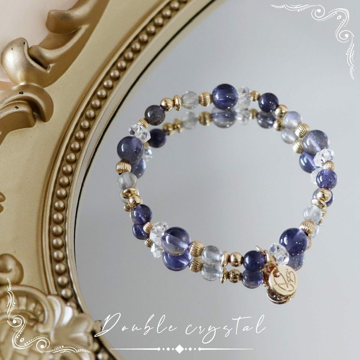 ☽◌*Blue Curacao 玻璃藍橙 ／玻璃堇青．拉長石