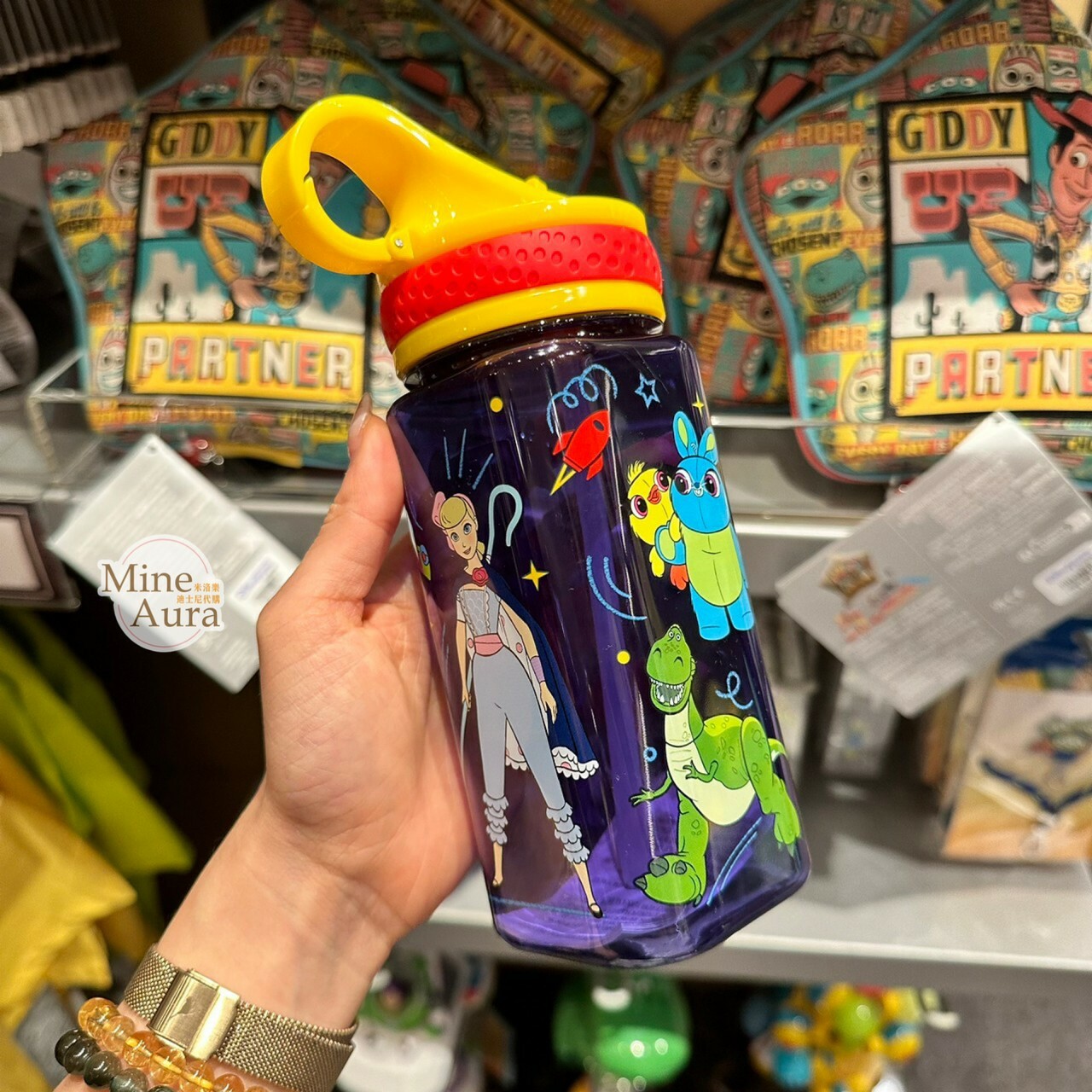 玩具總動員 Toy Story 角色大集合 圖案 兒童 水壺 -香港迪士尼樂園