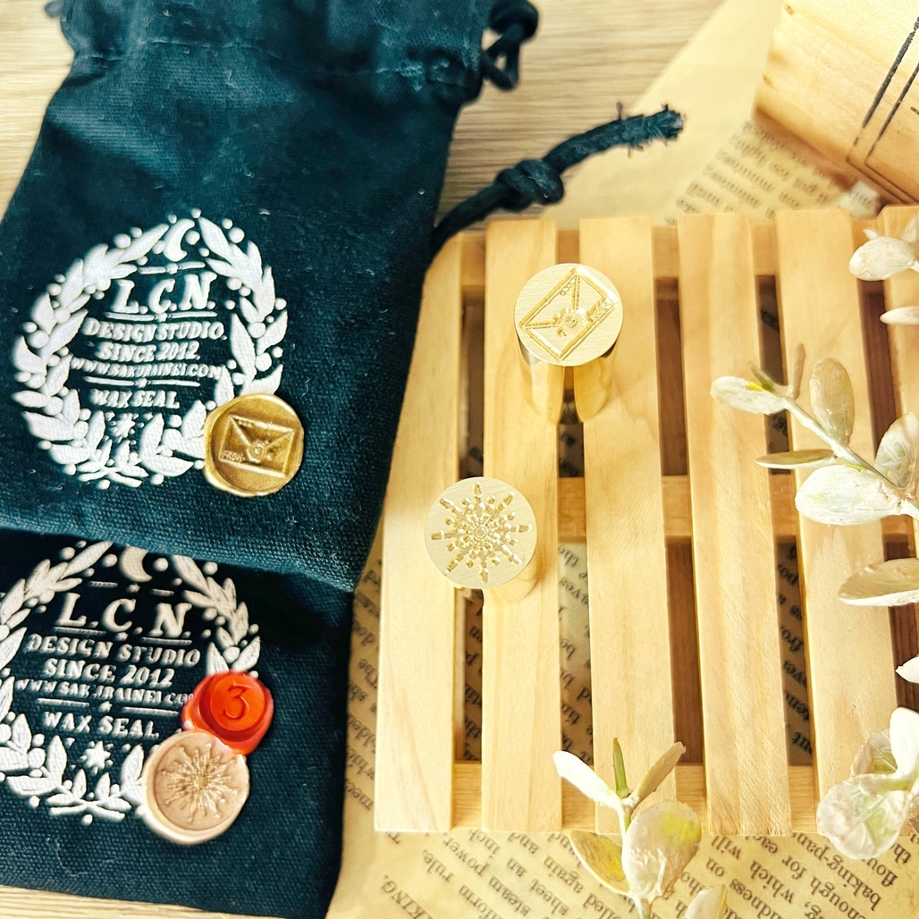 吉 LCN．星之雲3/信件 1.2x3cm 迷你封蠟