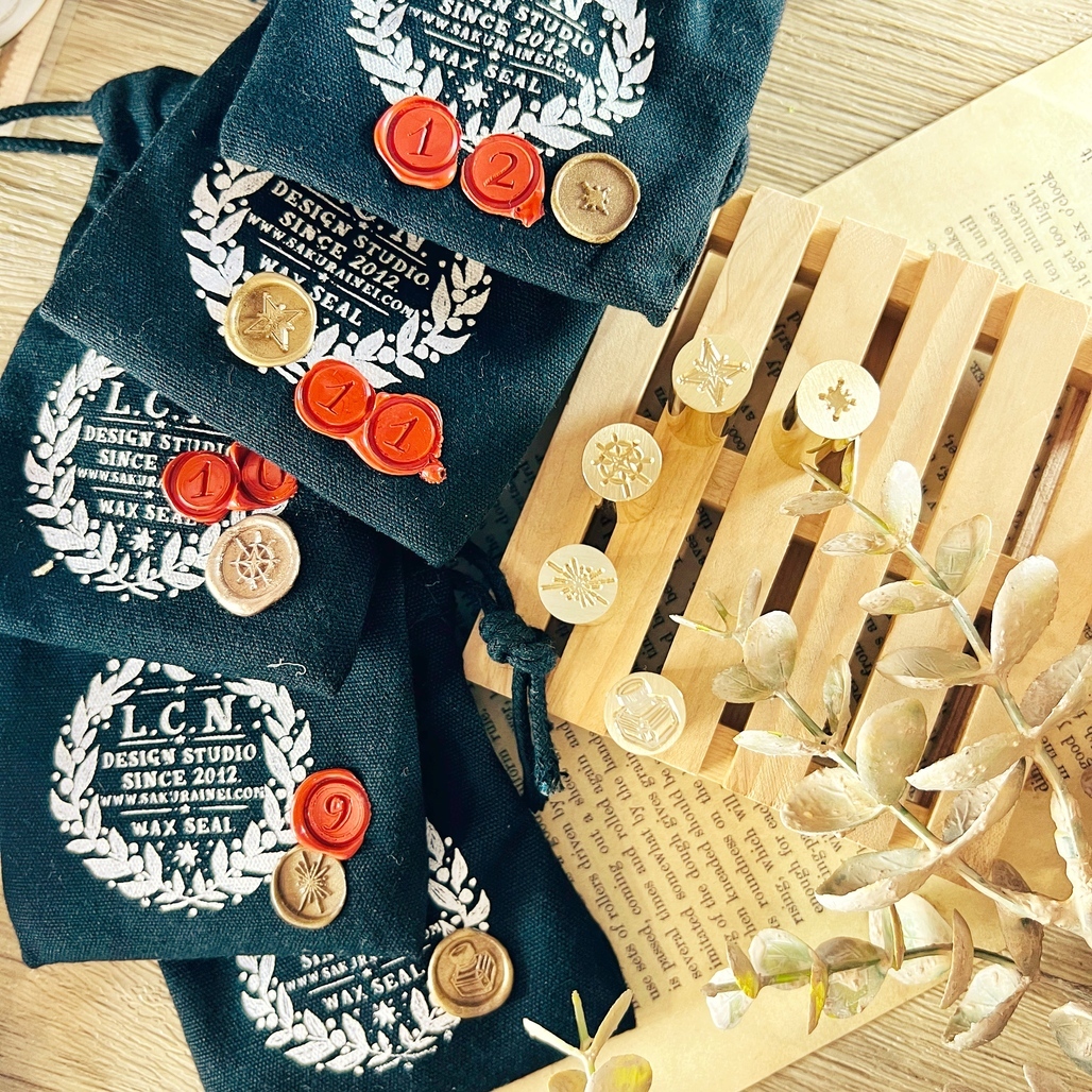 吉 LCN．鋼筆&墨水/星9-12 1.2x3cm迷你封蠟