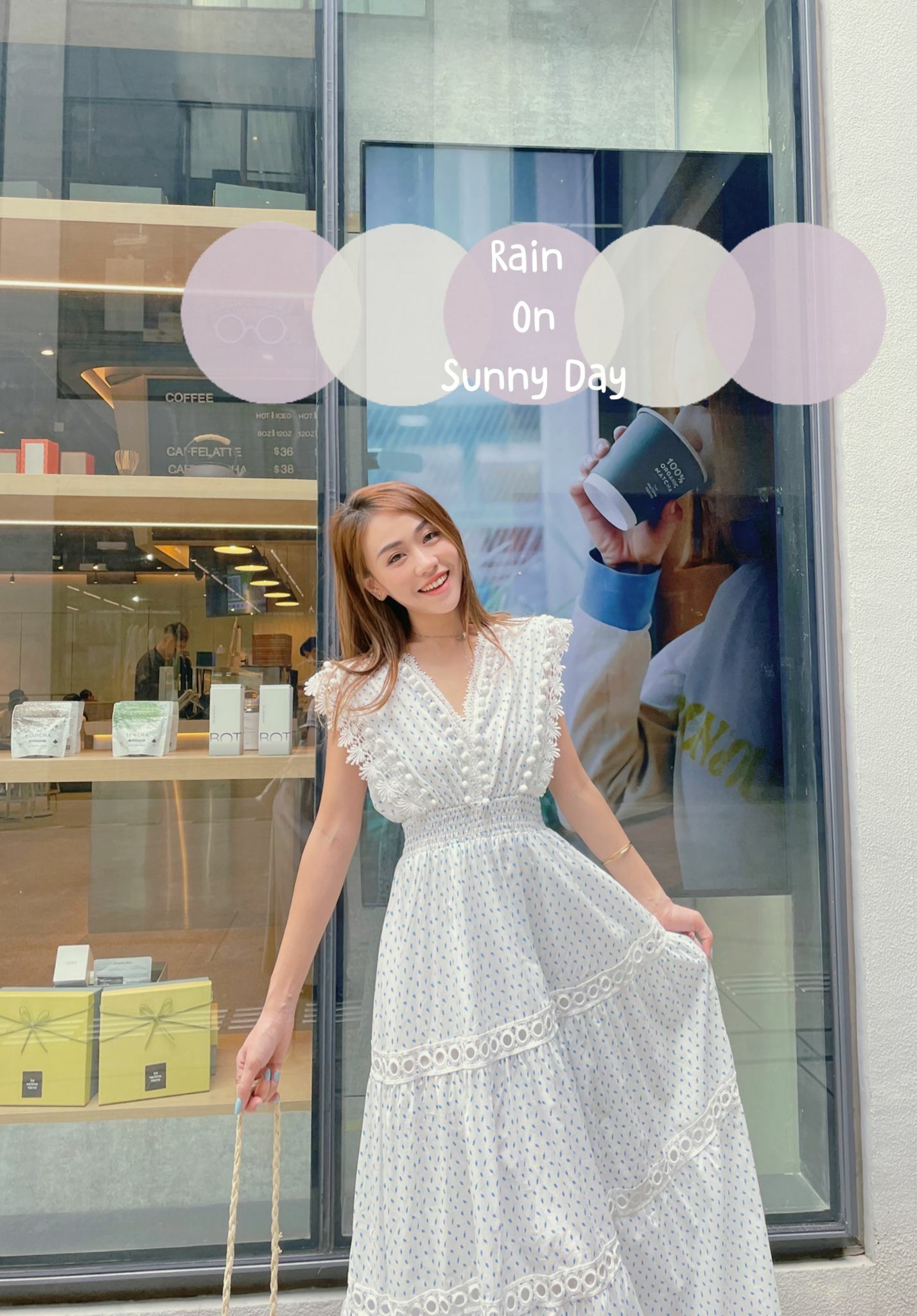 OP#5181 🤍雨點連身裙