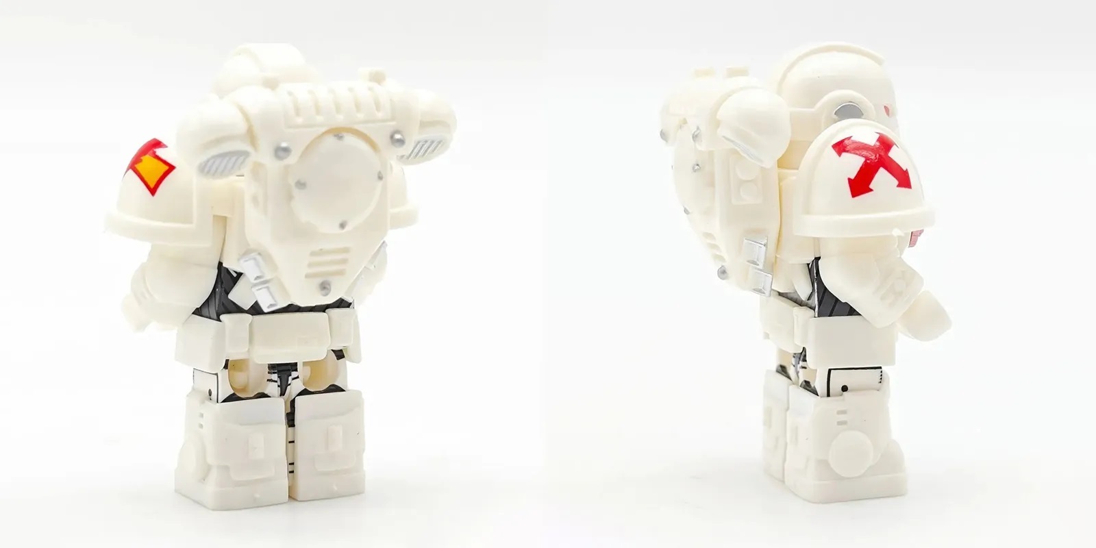 White Scars 40k Black Templar Custom Minifigures Minifigs fit Lego MY604