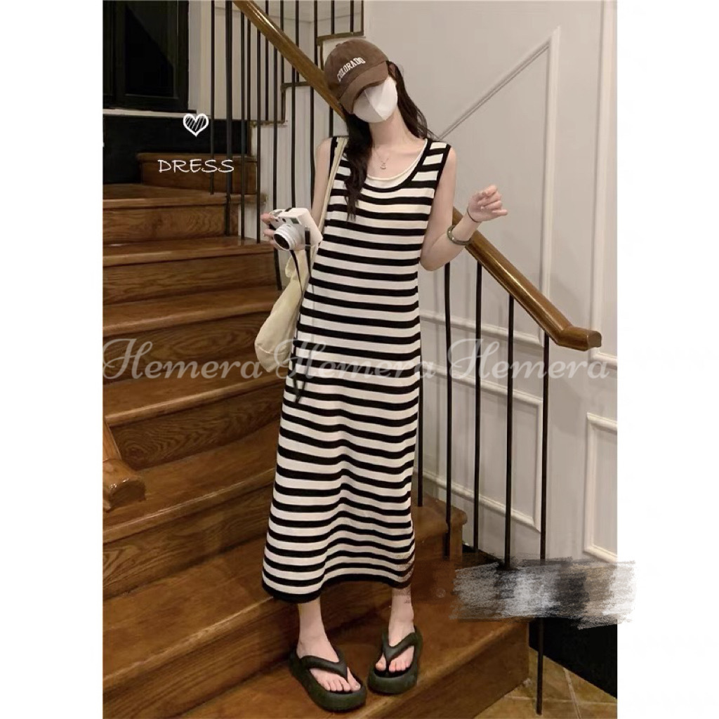 DR23S0757 休閒棉質連身裙