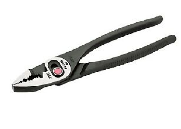 "KTC" 日本黑色光身柄三段齒鯉魚鉗