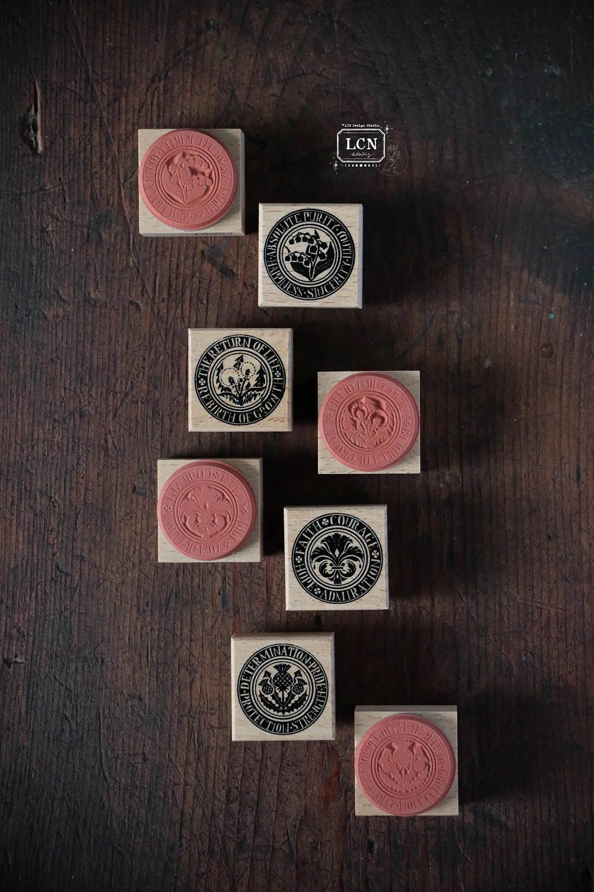 吉 LCN．花語印章組