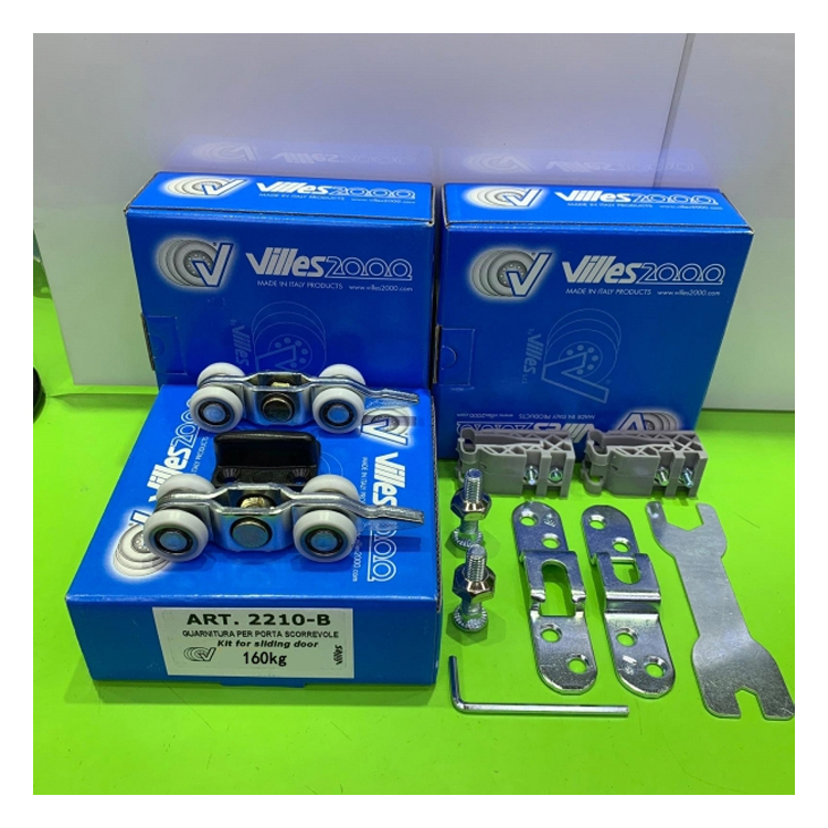 意大利"VILLES"無聲趟門吊轆(木門用)(160kg)