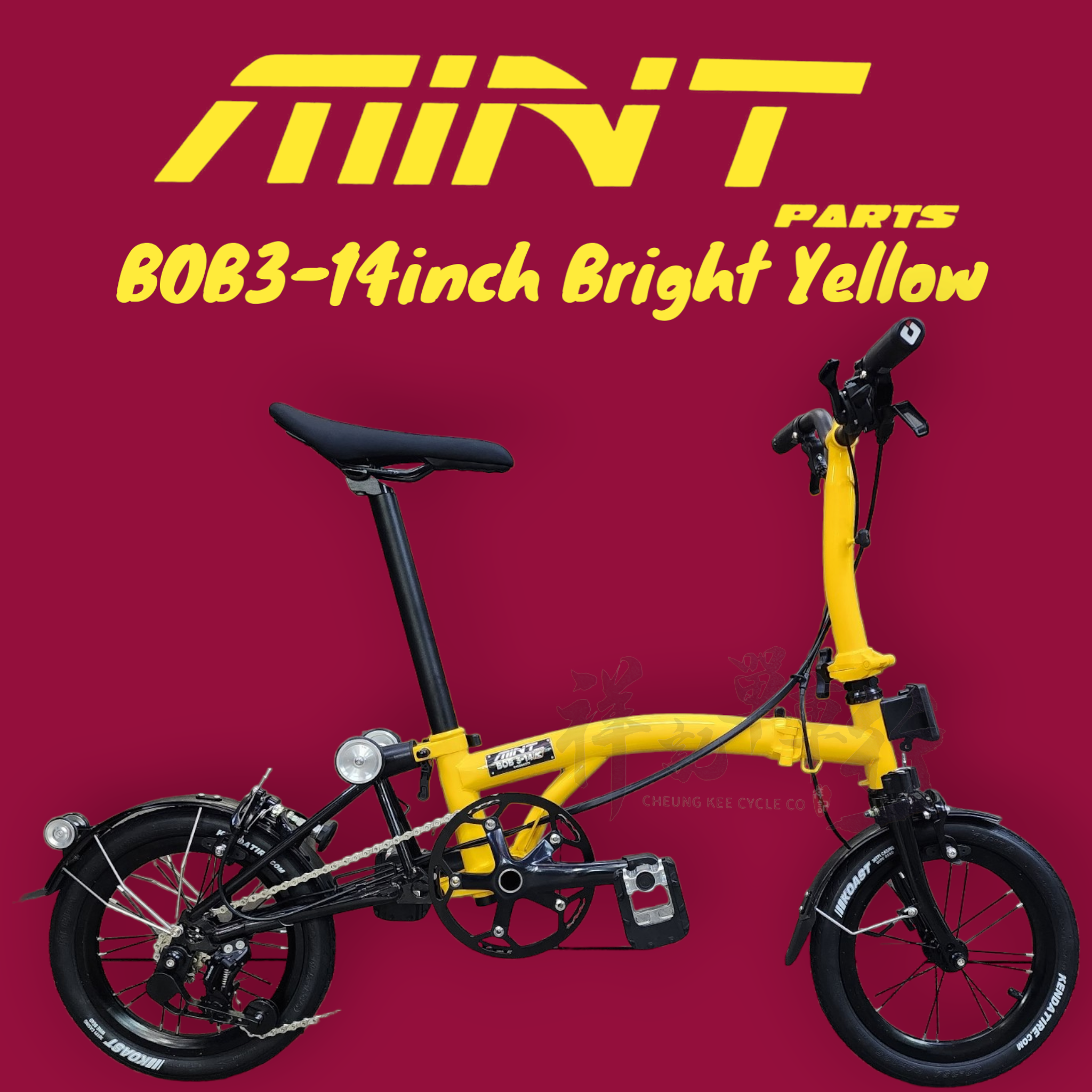 MINT BOB3-14寸小布式摺疊車