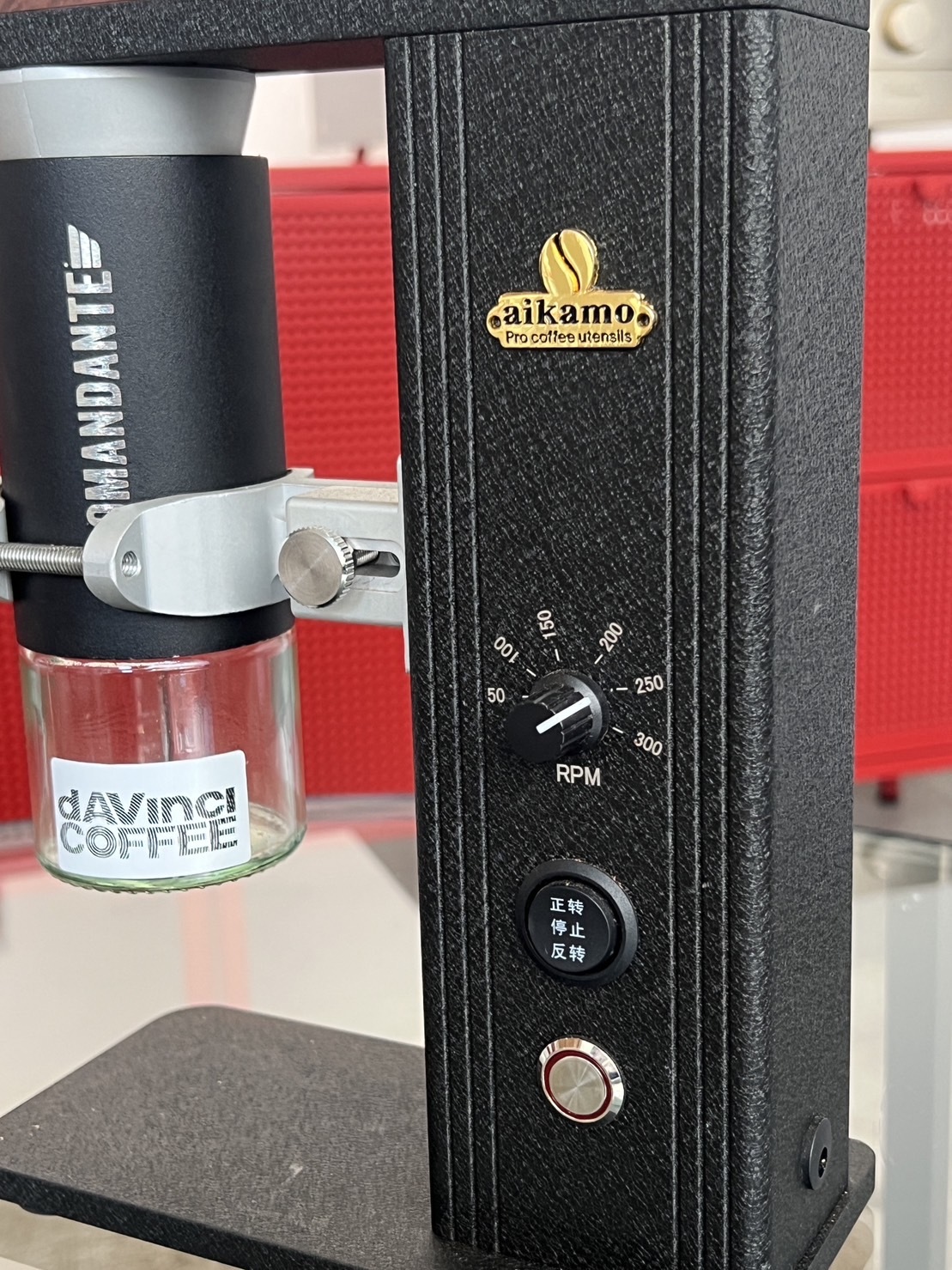 手搖磨豆機電動支架