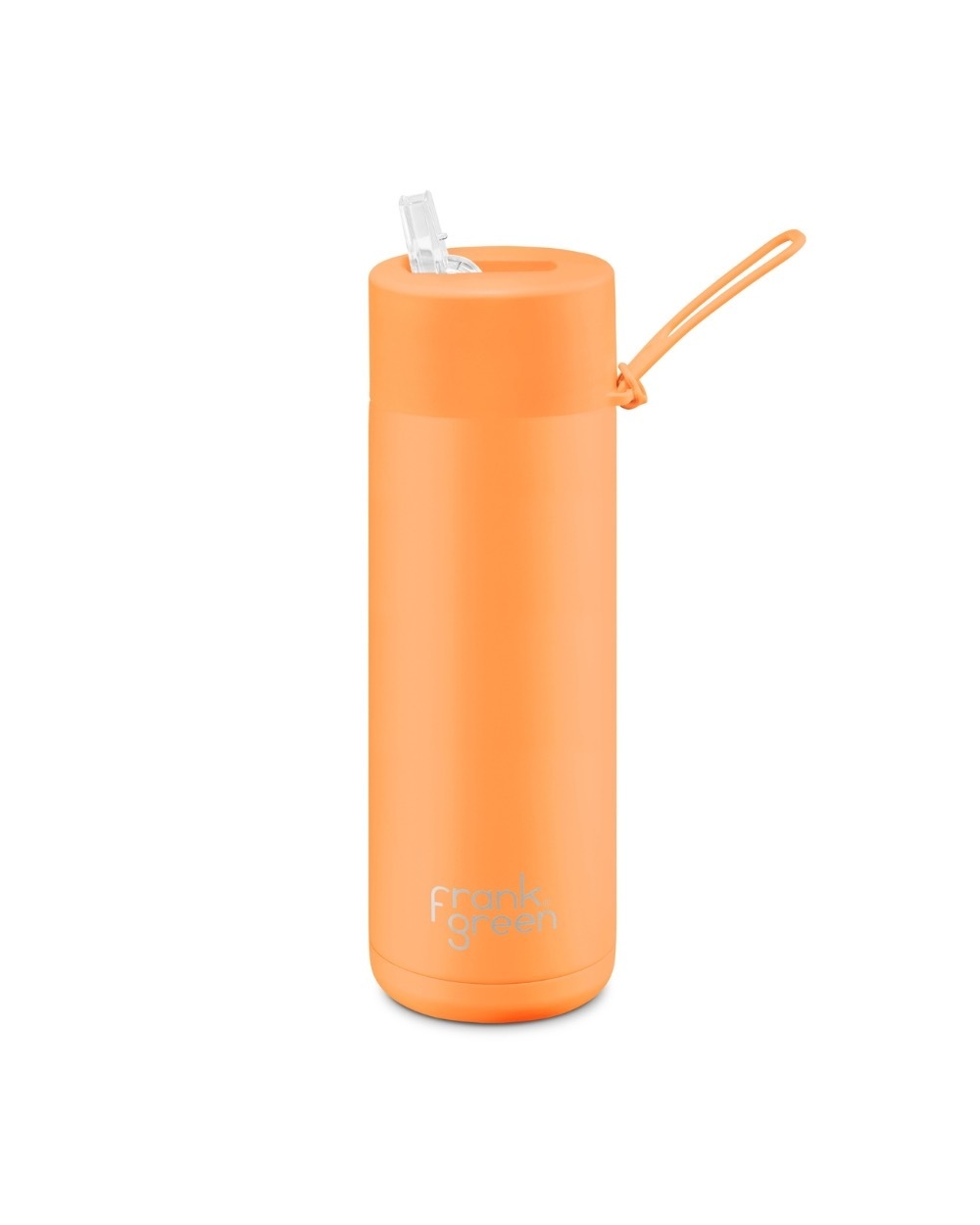 Neon Orange Ceramic Reusable Bottle - 20oz / 595ml | FRANK GREEN
