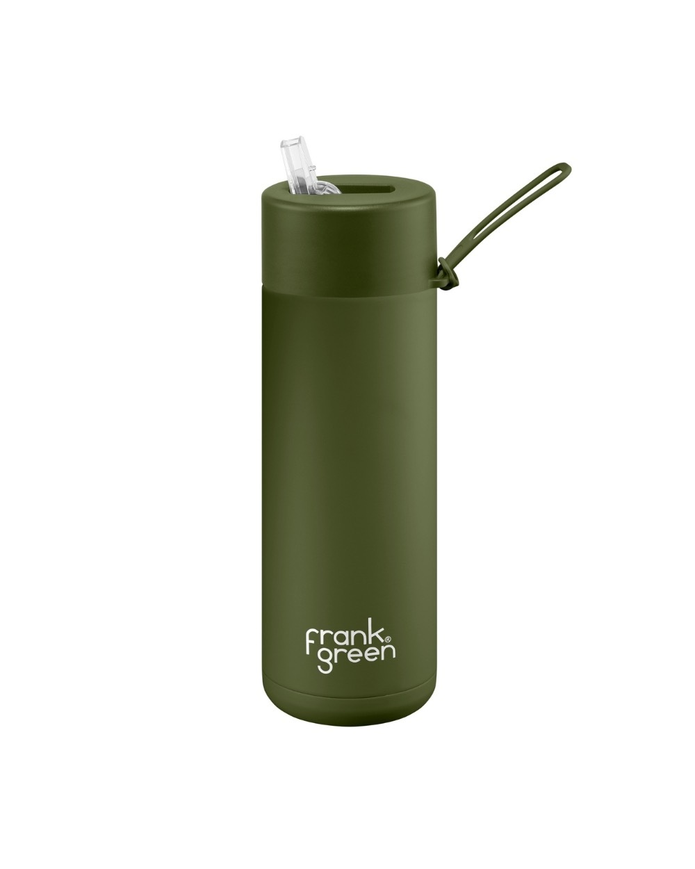 Khaki Ceramic Reusable Bottle - 20oz / 595ml | FRANK GREEN