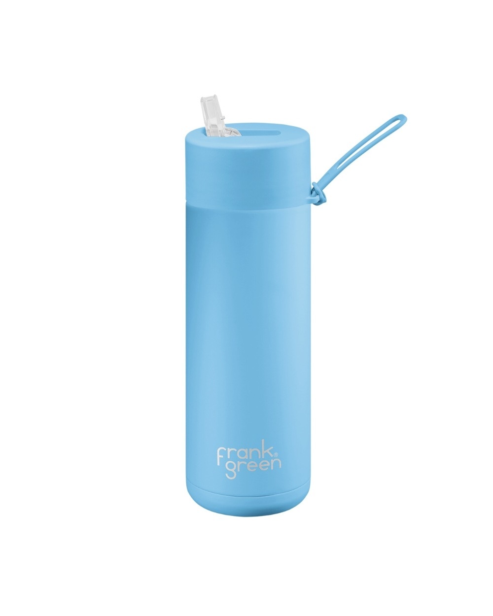 Sky Blue Ceramic Reusable Bottle - 20oz / 595ml | FRANK GREEN