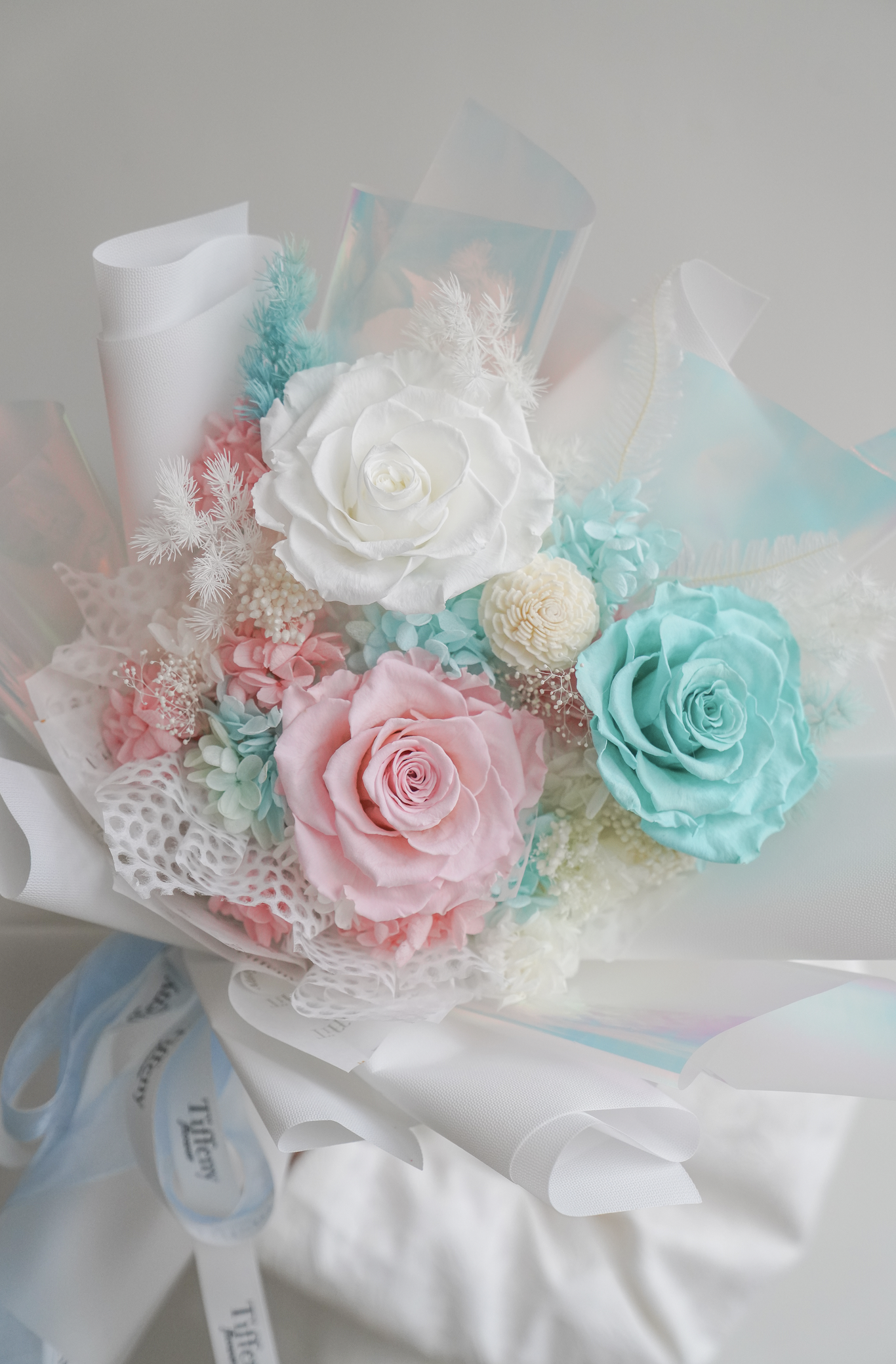 知更鳥永生花束