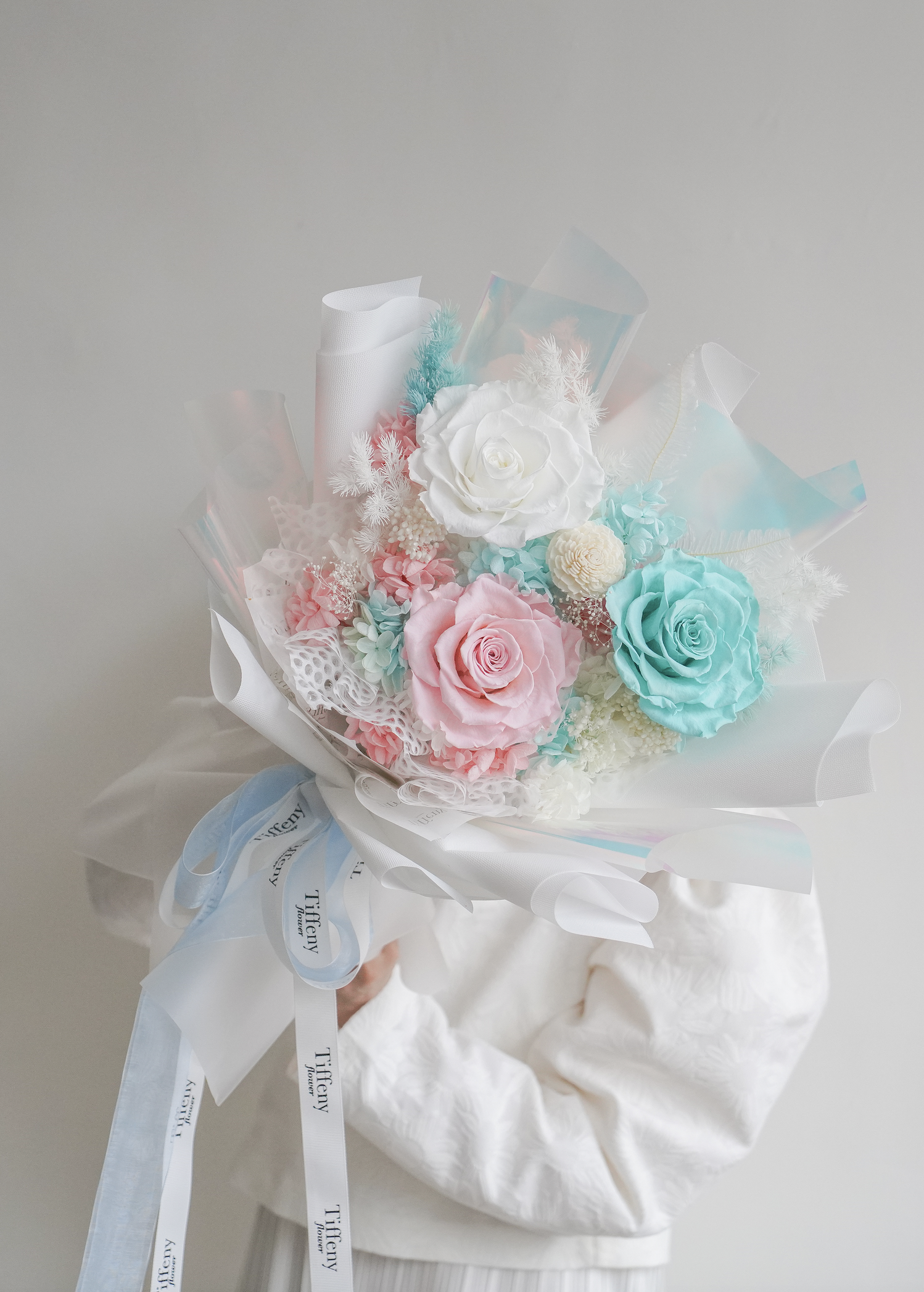 知更鳥永生花束