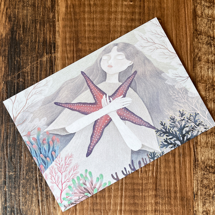 鳥控 bird cone｜明信片｜海底沉眠