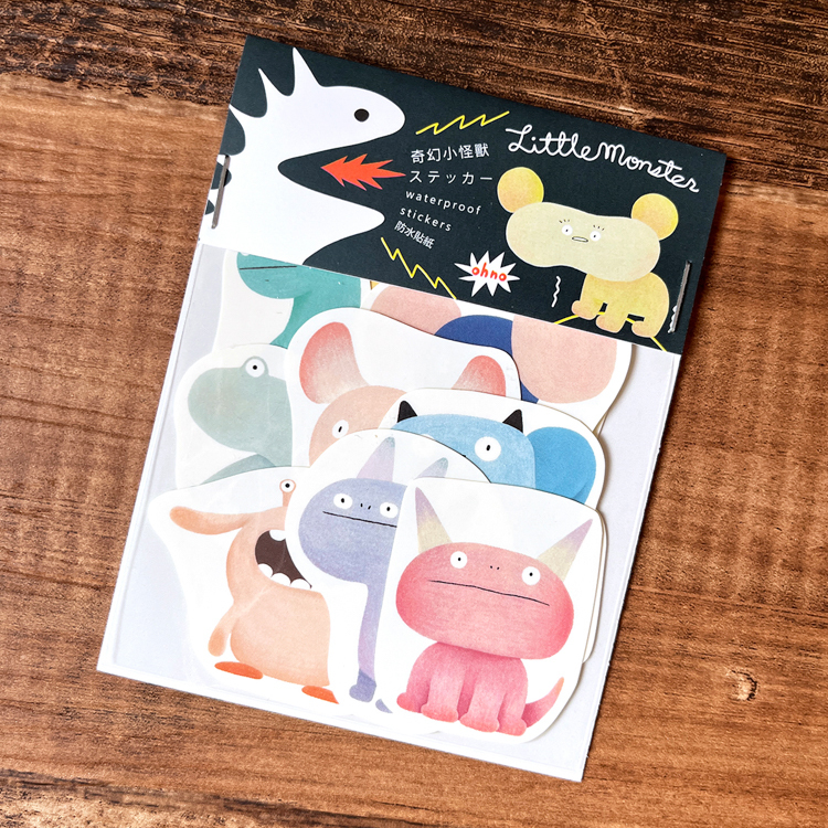 鳥控 bird cone｜防水貼紙包｜奇幻小怪獸