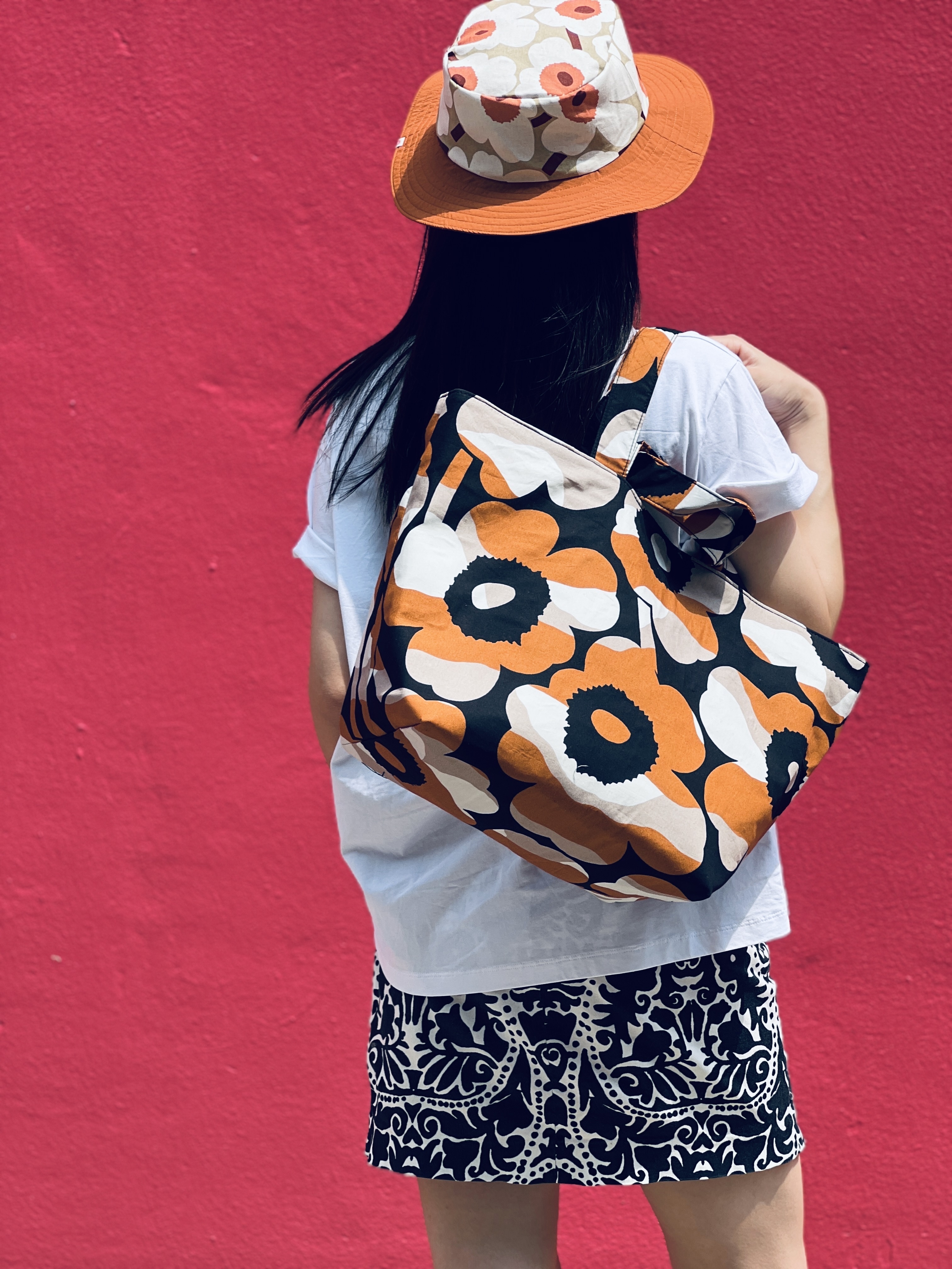 2 way tote | Marimekko fabric | 特別版潮變色Unikko