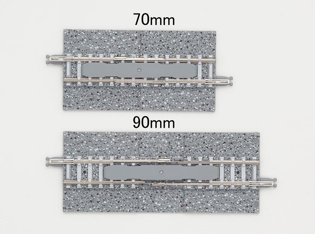 Tomix 1528 N規 V70-WP(F) 寬版伸縮軌(PC).2入