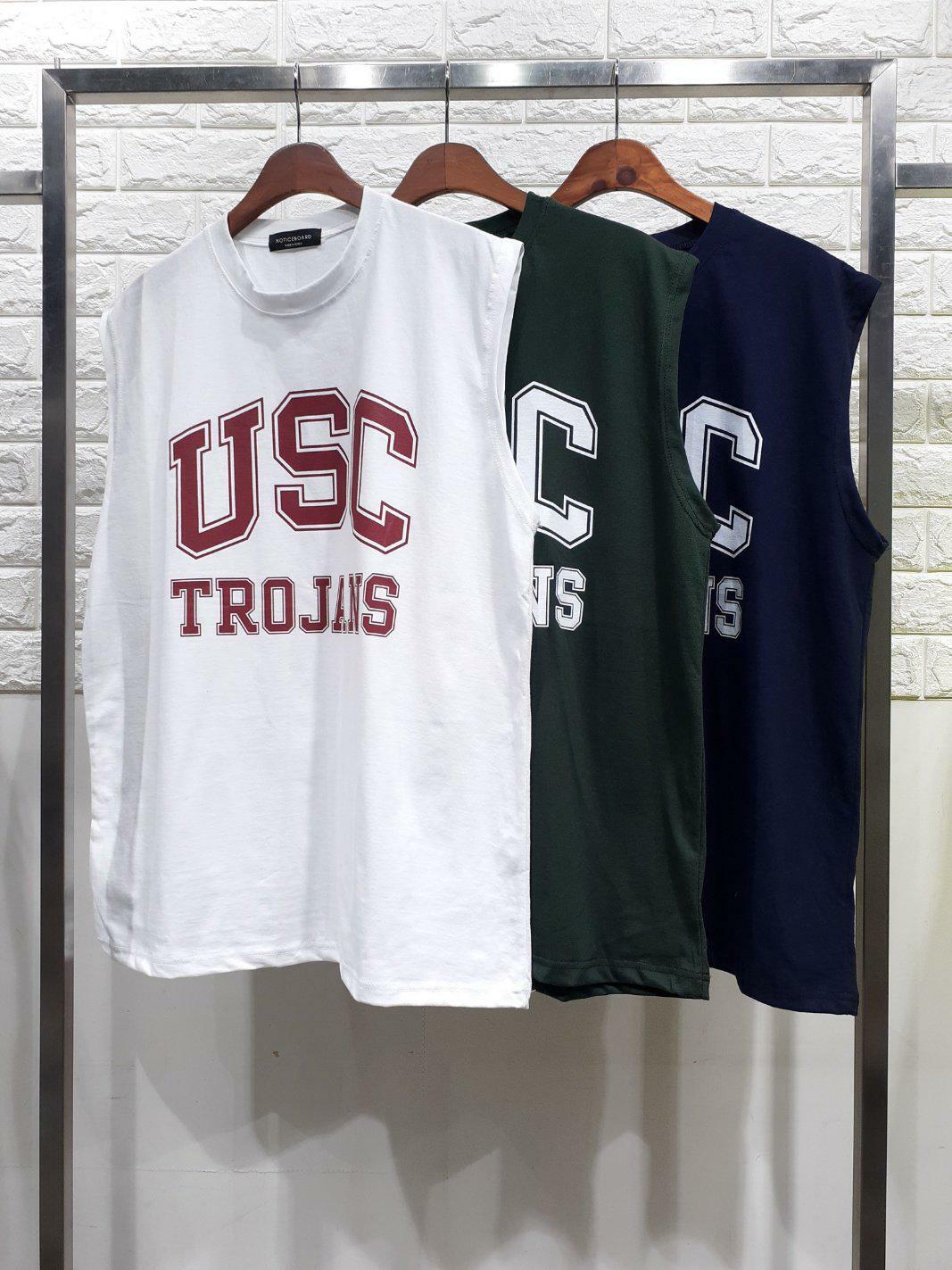 英文字圖案背心 Not-001T