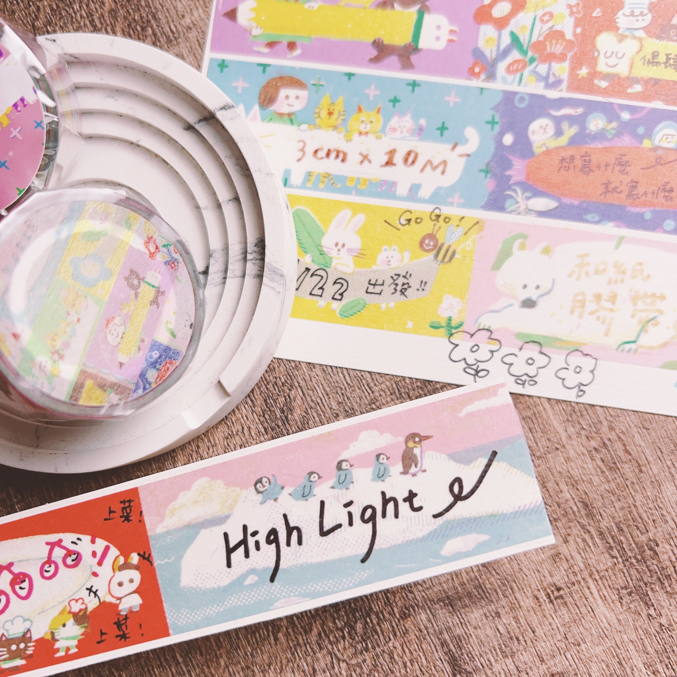 大宇人｜Memo it 和紙膠帶