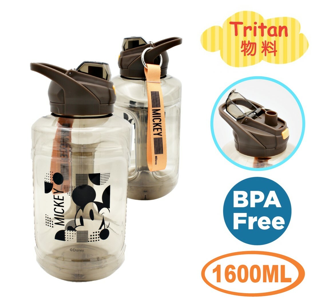 迪士尼米奇 - 便攜式運動 健身水樽 水壺(大容量)
